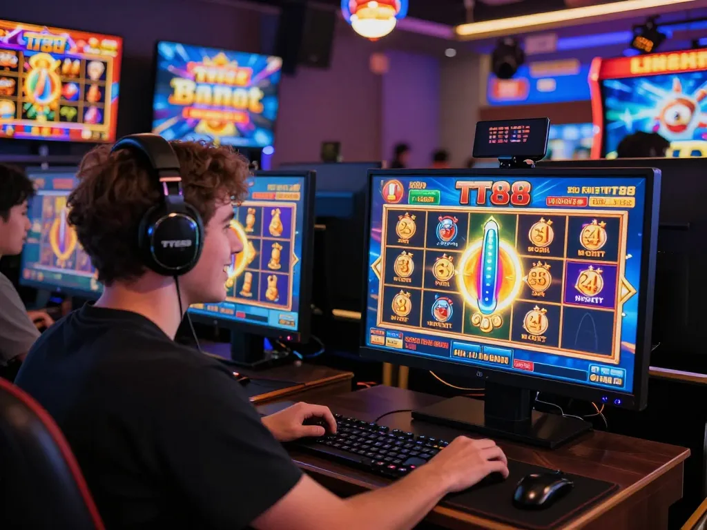 Experience the excitement of TT88 online gaming with vibrant slot games and live dealer interactions.