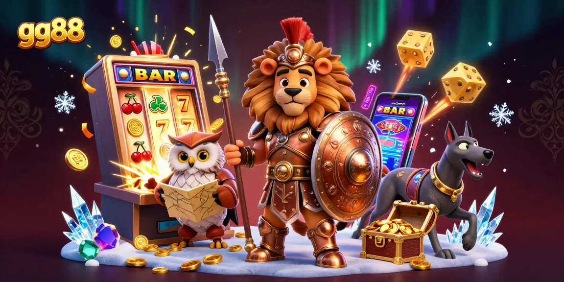Experience the excitement of gg88 slots with vibrant characters and dynamic casino elements
