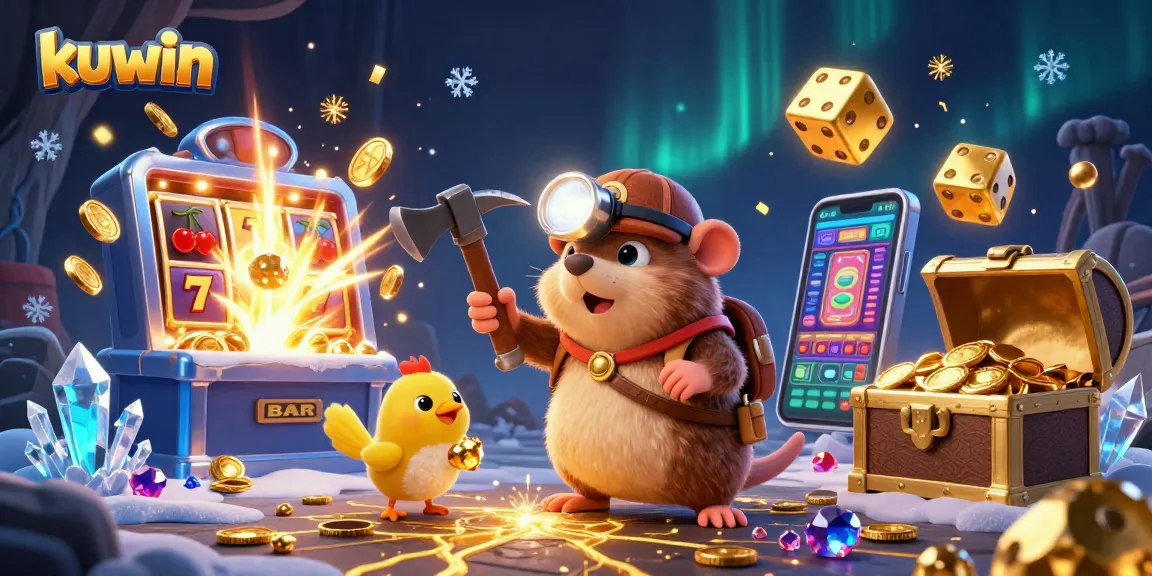 Engage with kuwin's thrilling casino atmosphere as the treasure hunter mole reveals rich jackpots.