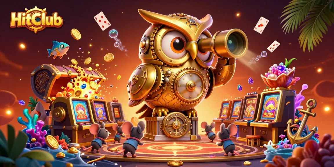 Experience unique gaming excitement at HitClub with dynamic slot machines and vibrant characters.