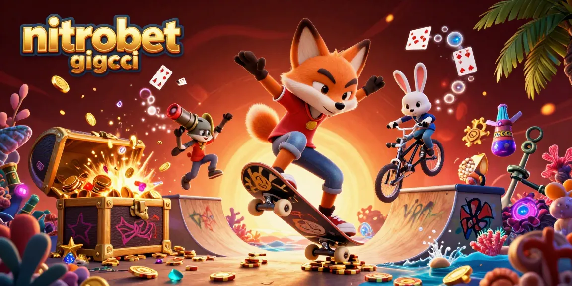 Scopri il catalogo di nitrobet giochi con slot e animazioni colorate.