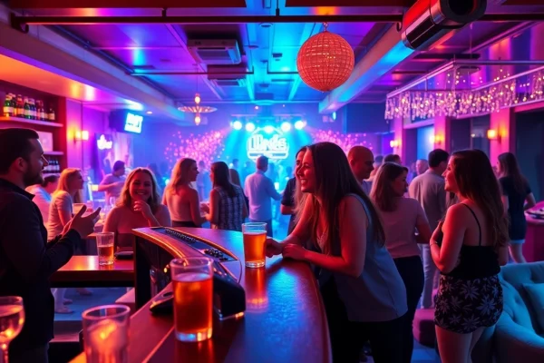 Descubre la diversión en el Club social Lloret de Mar con amigos en un ambiente vibrante.