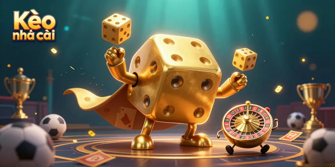 Kèo nhà cái offers thrilling sports betting experiences with vibrant characters and dynamic elements.